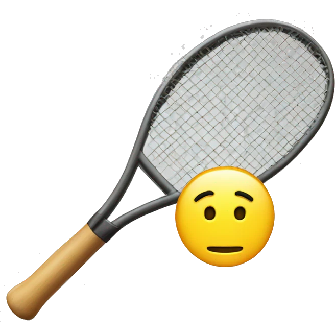Racket, Ticket and A Genius emoji