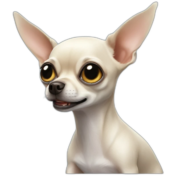 Alien Chihuahua emoji