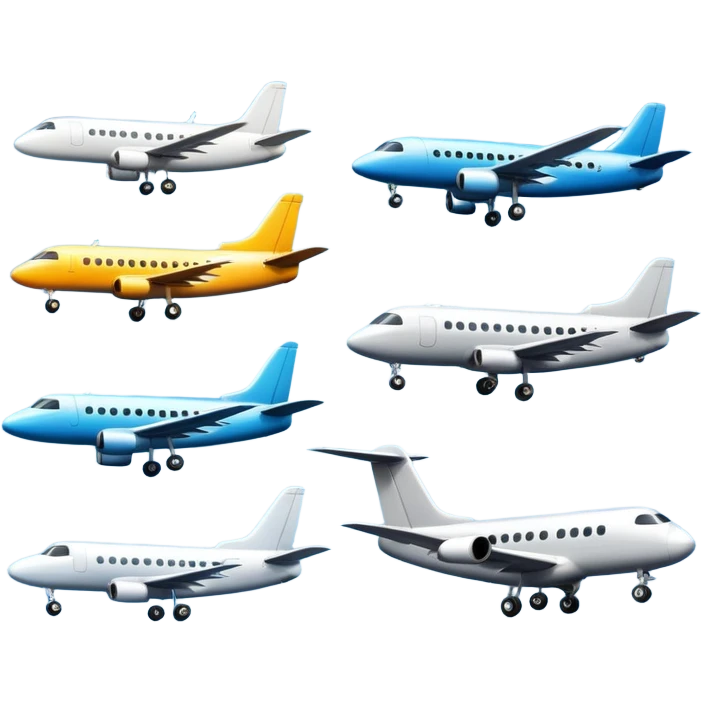 Самолёты  emoji
