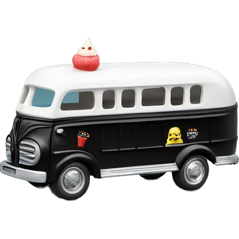Darth Vader’s Matchbox ice cream  bus 1956 ford emoji
