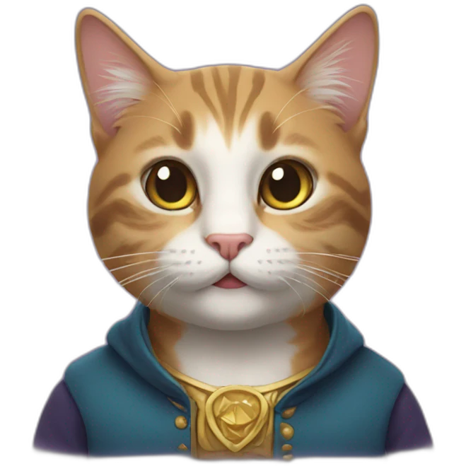 cat magic emoji
