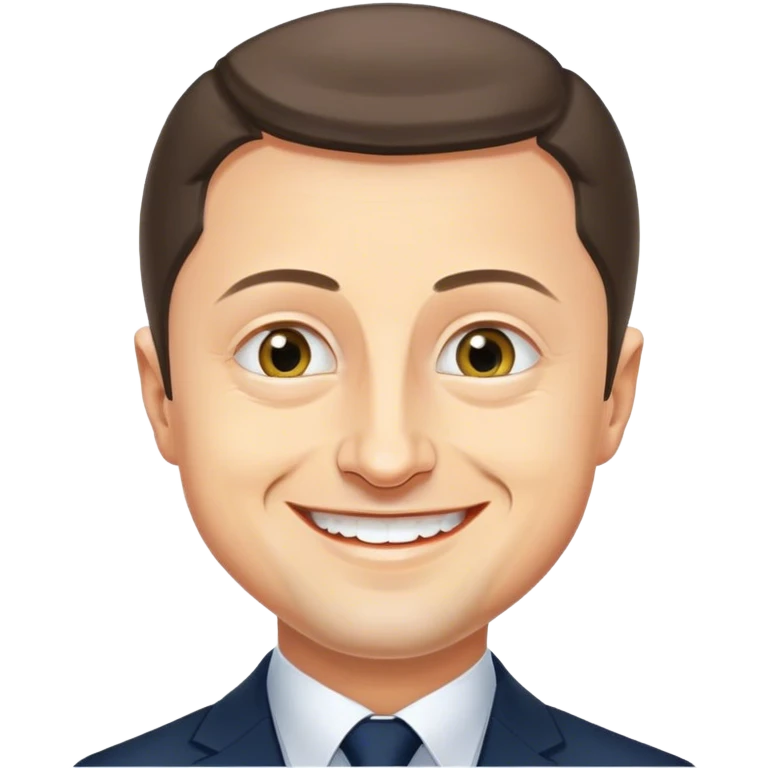Vladimir Zelensky is delighted emoji
