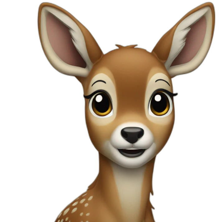 Dead Bambi emoji