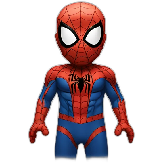 spiderman-white emoji