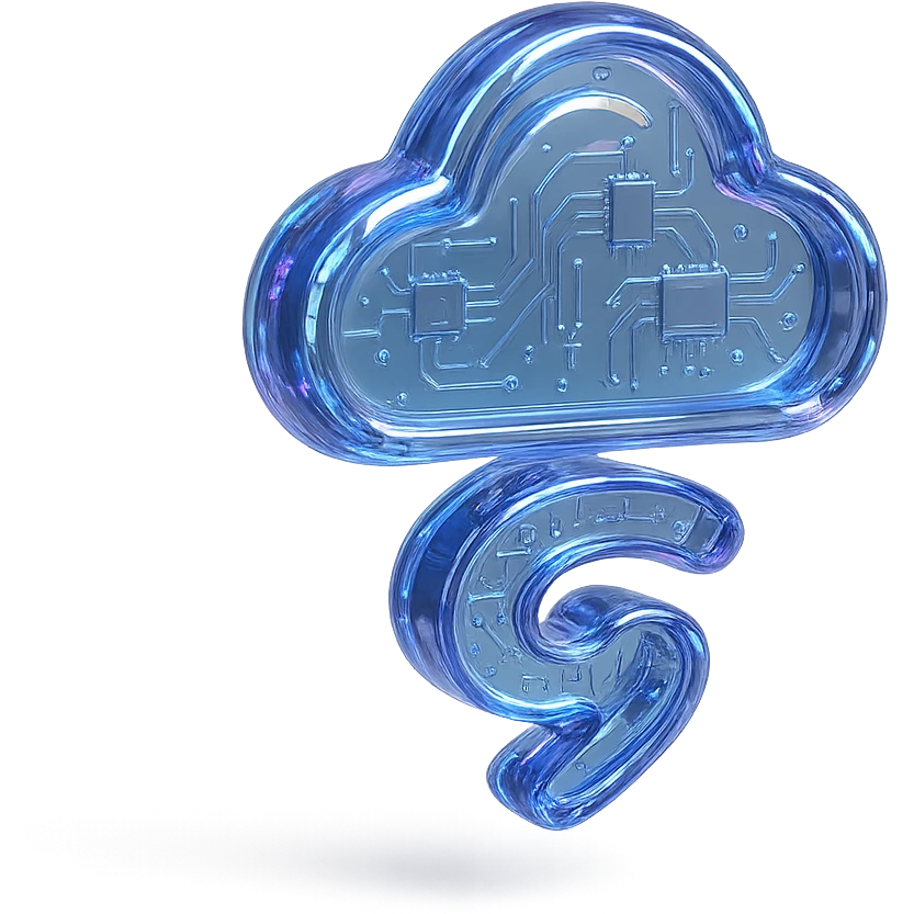 shiny spinning rain.gg logo symbol, no text, glossy reflective sides, transparent background, no background just the logo symbol emoji