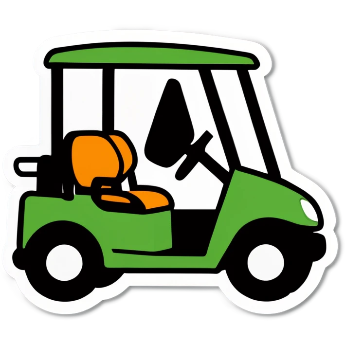 Golf cart emoji