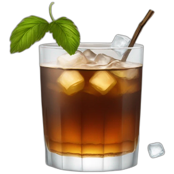 fernet con coca y hielo emoji
