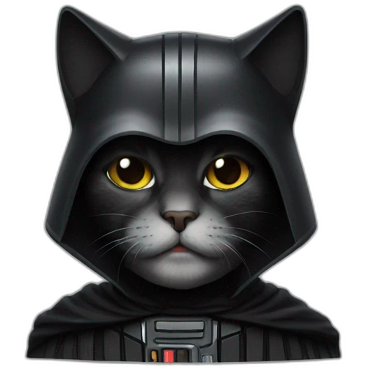 Cat vador emoji