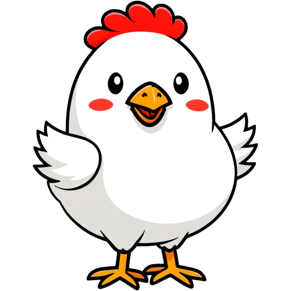 Chicken emoji
