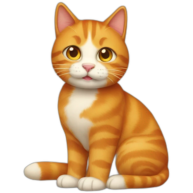 Ginger cat emoji