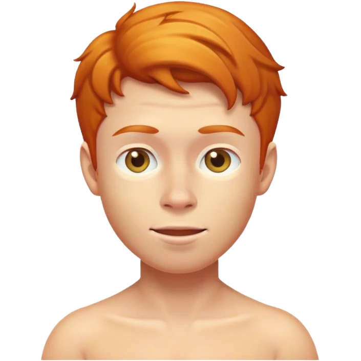 Ginger boy emoji