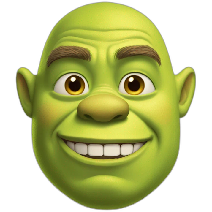 shrek face emoji