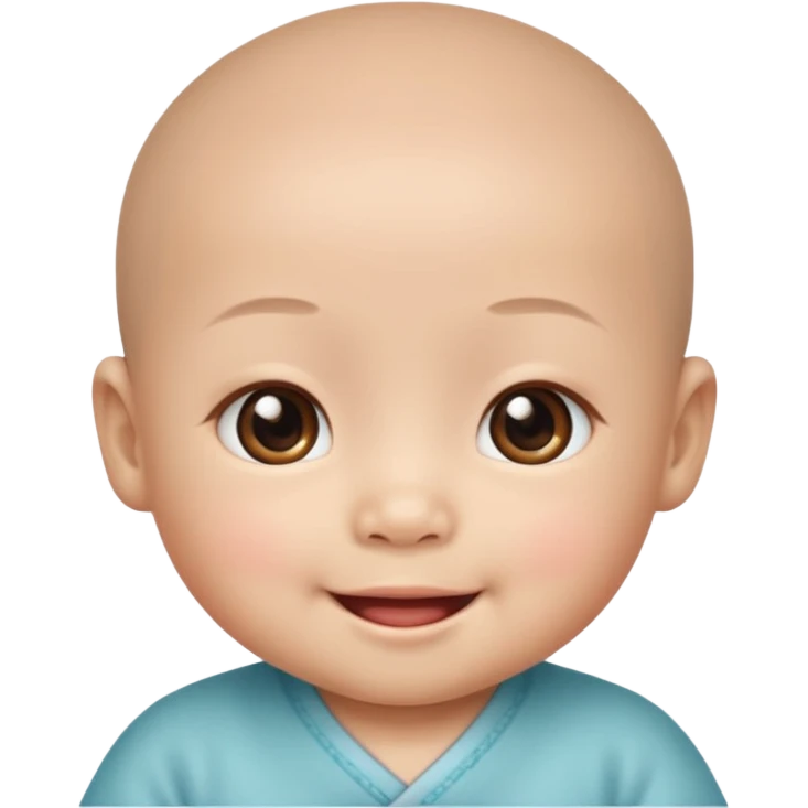 Chinese baby emoji