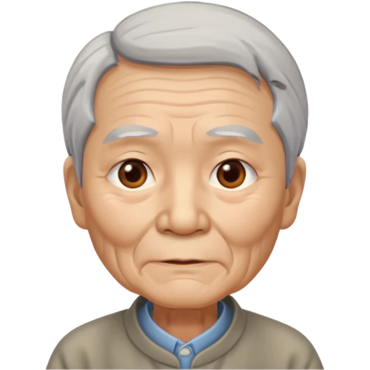 Old Chinese man emoji