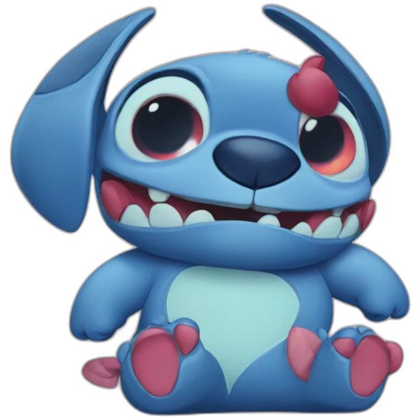 Stitch weinend emoji