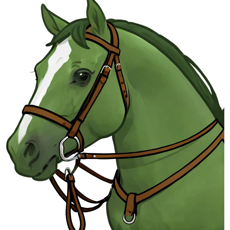 Schwarzes Pferd  emoji