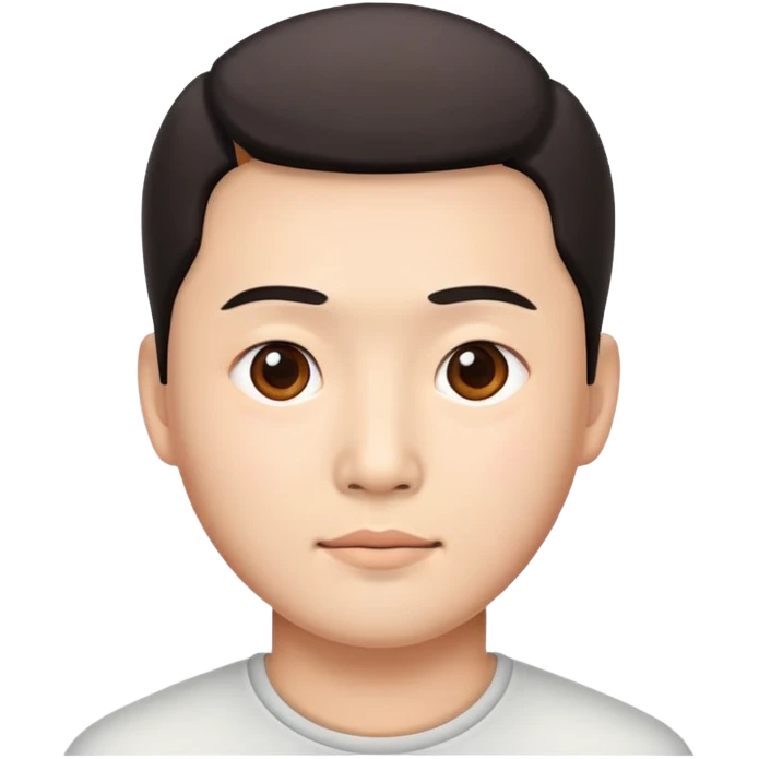 china men photorealistic emoji