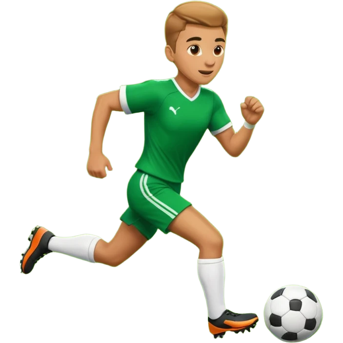 Futbolcu emoji