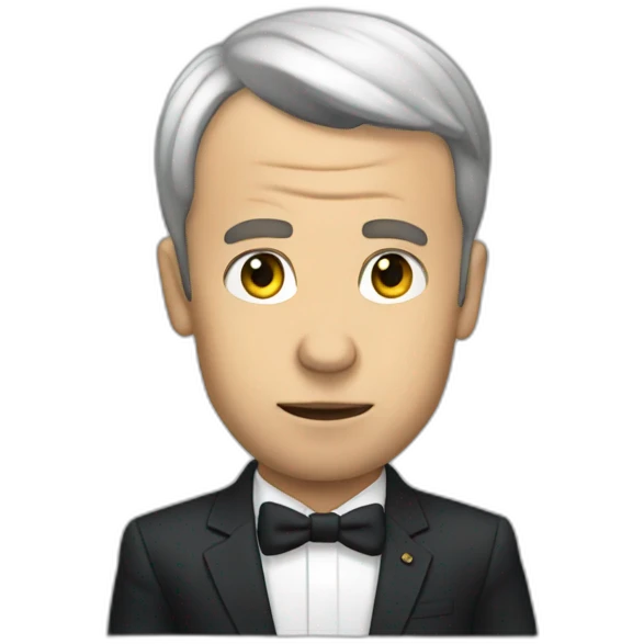 Macron fume emoji