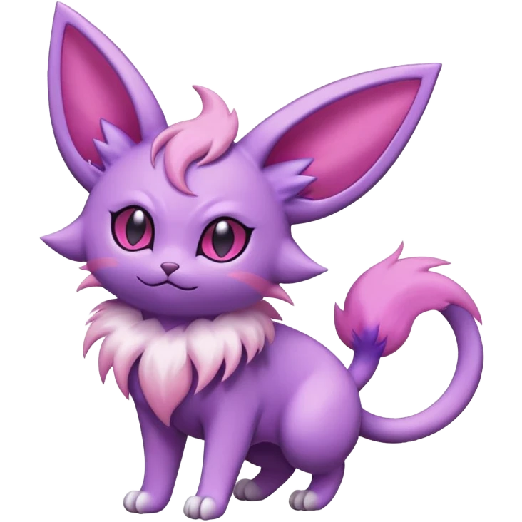 -Espeon-Skitty-Pokémon-Fakémon-hybrid-creature (full body) emoji