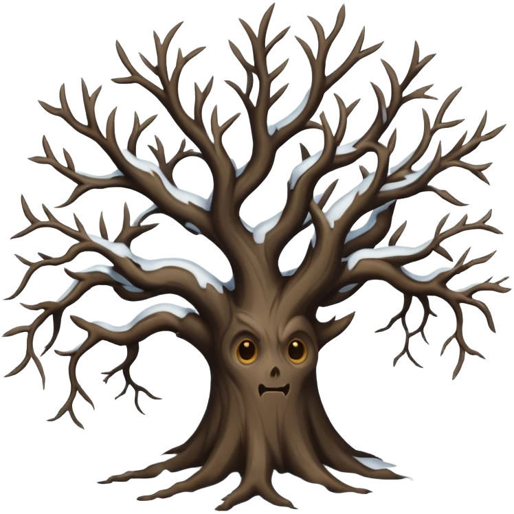 cursed tree in winter



















 emoji