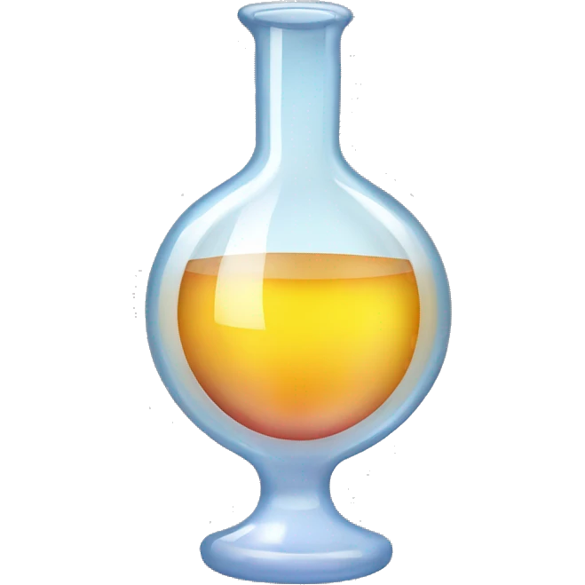 Chemical glassware alcohol lamp emoji