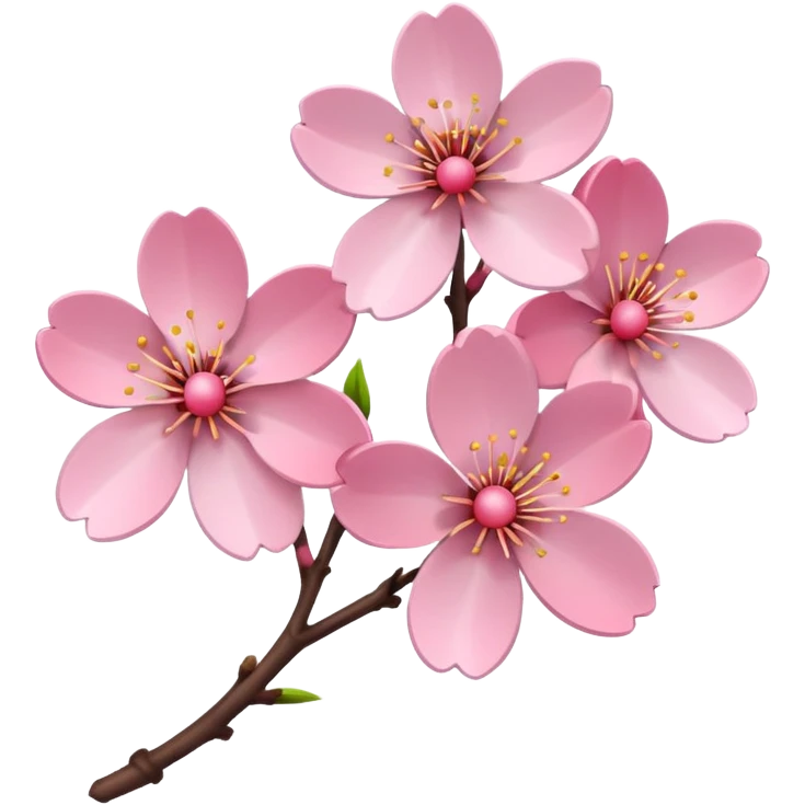 cherry blossom emoji