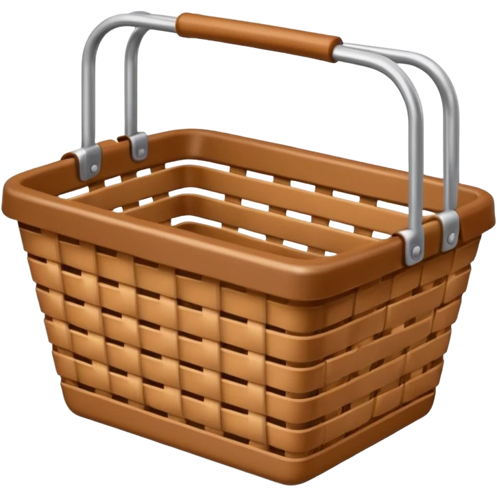 empty shopping basket emoji
