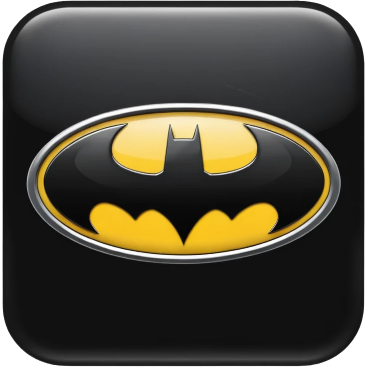batman symbol emoji