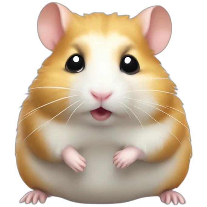Hamster clin d’œil emoji