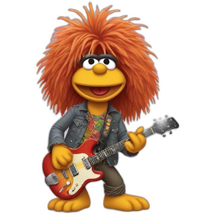 rock and roll fraggle emoji