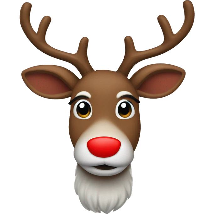 Rudolph The Red Nosed Reindeer  emoji