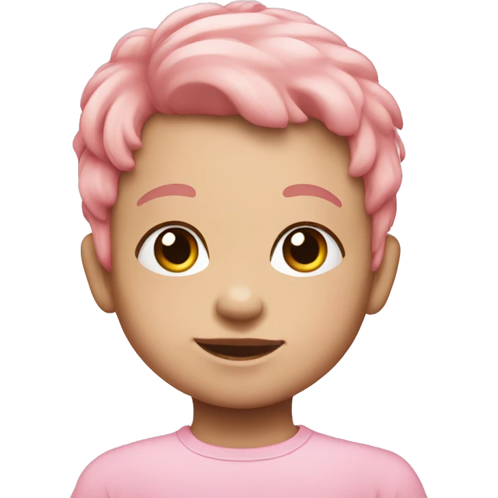 Baby pink bi emoji