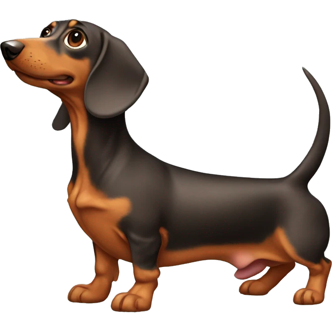 Weiner dog emoji