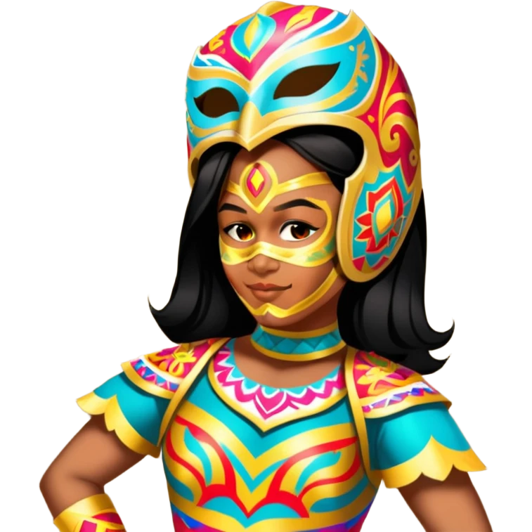 Luchador emoji