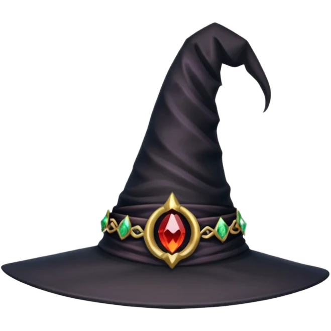 evil witch hat  emoji