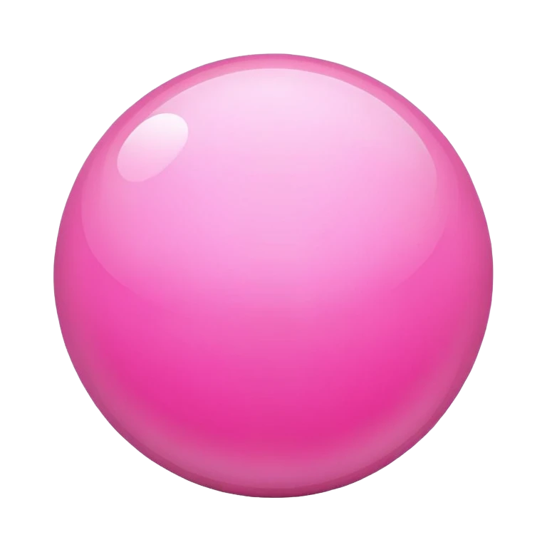 Pink emoji