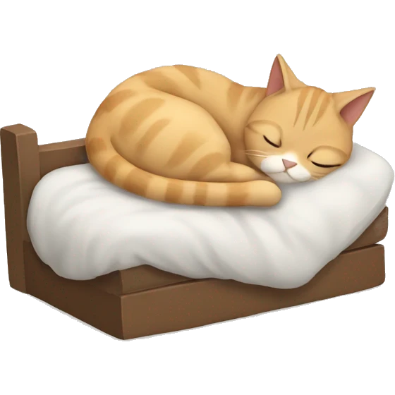 gato dormido emoji