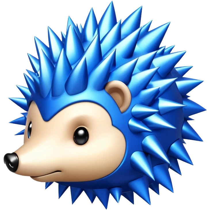 Cyber  hedgehog emoji