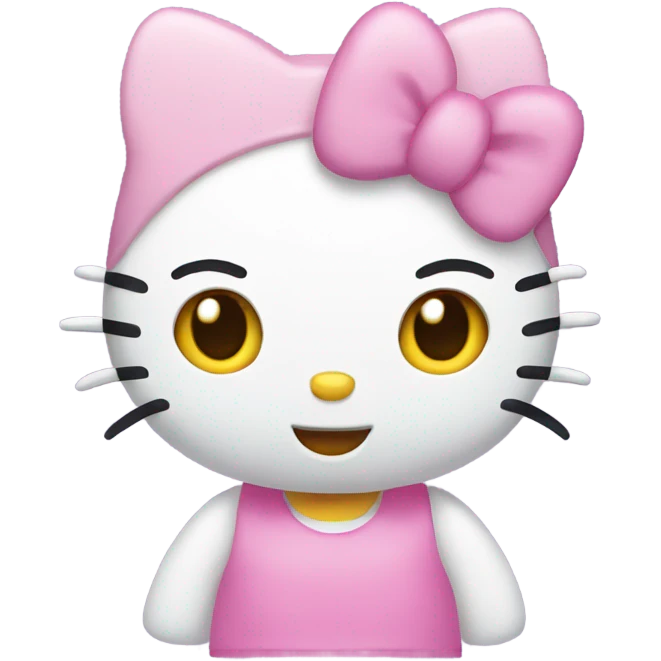 Hello kitty emoji