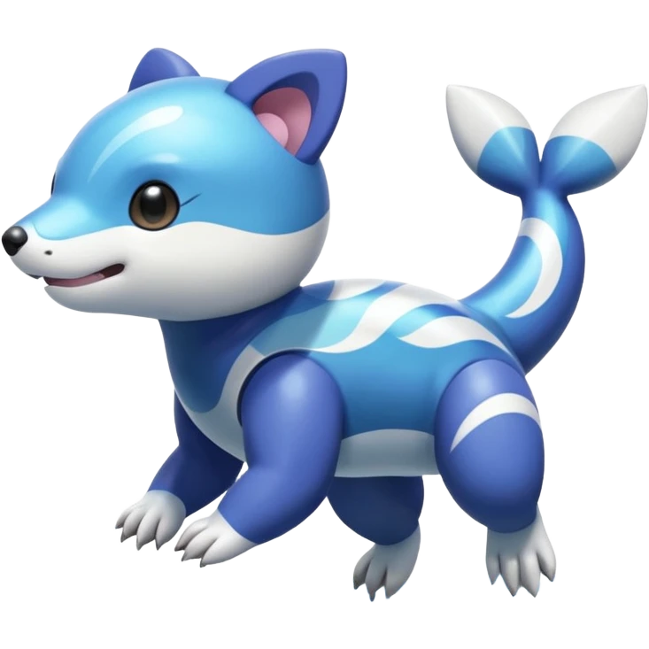 Palkia-Kyogre-Oshawott-Furret-fusion emoji