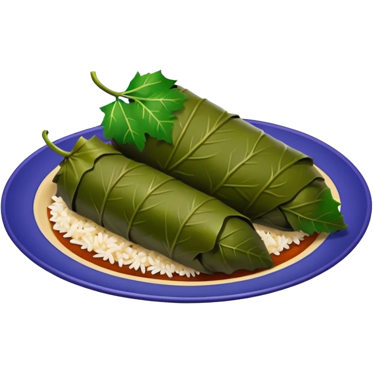 one piece of armenian dolma emoji