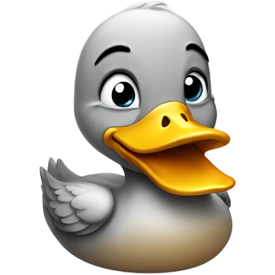 Duck sad emoji