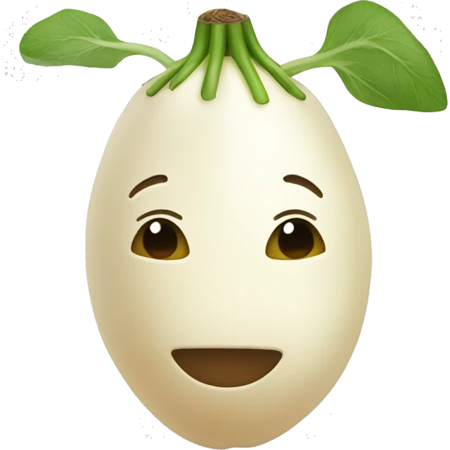 jicama emoji