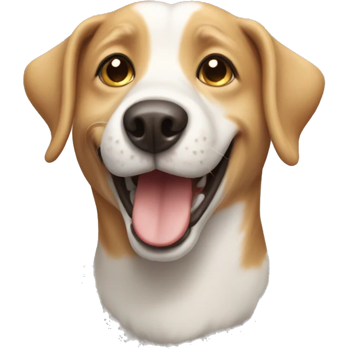 Happy dog emoji