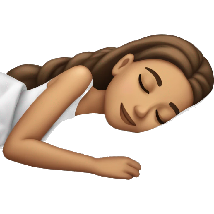 Ariana Grande sleeping emoji