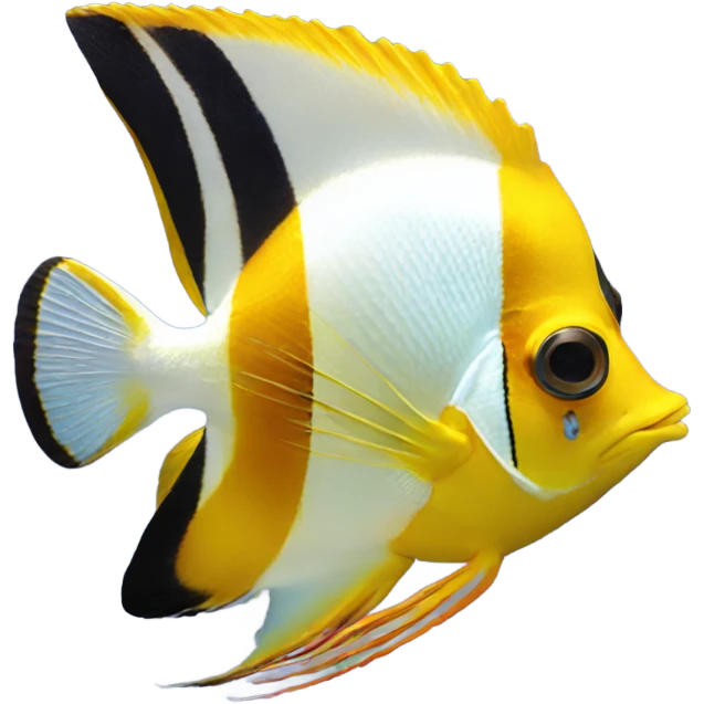 Copperband Butterfly Fish emoji