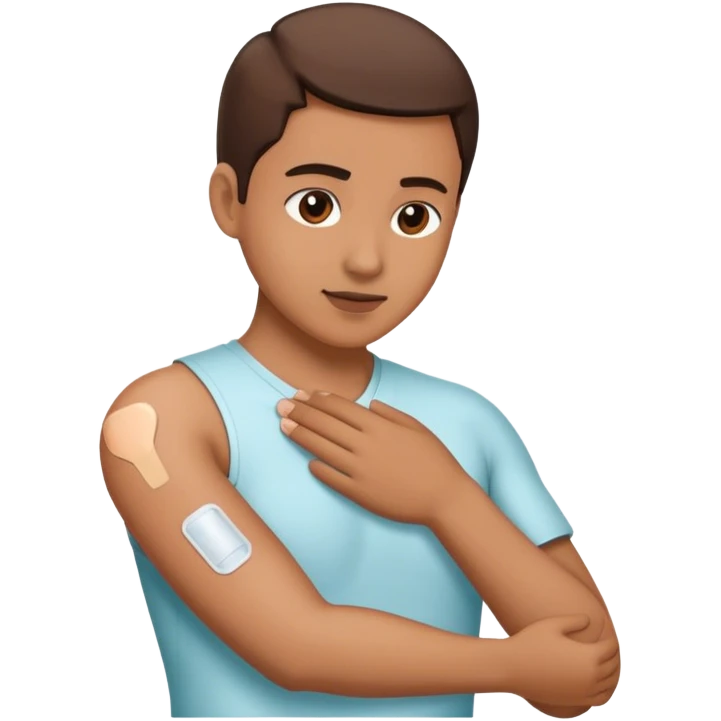 apply patch to shoulder emoji