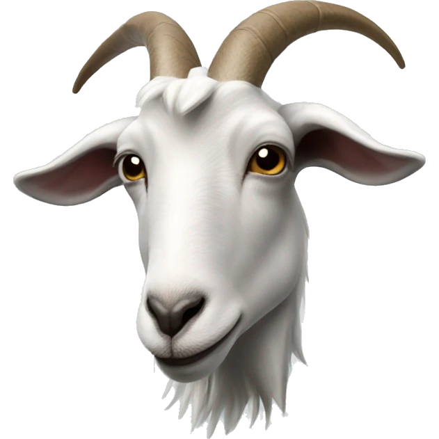 a goat with a dolphin head emoji
