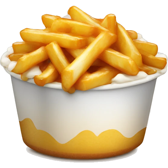 Poutine qui dort  emoji